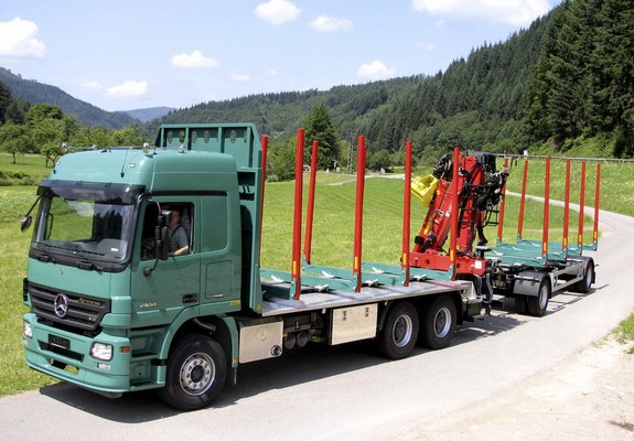 Pictures of Mercedes-Benz Actros 2651 Timber Truck (MP2) 2002–09