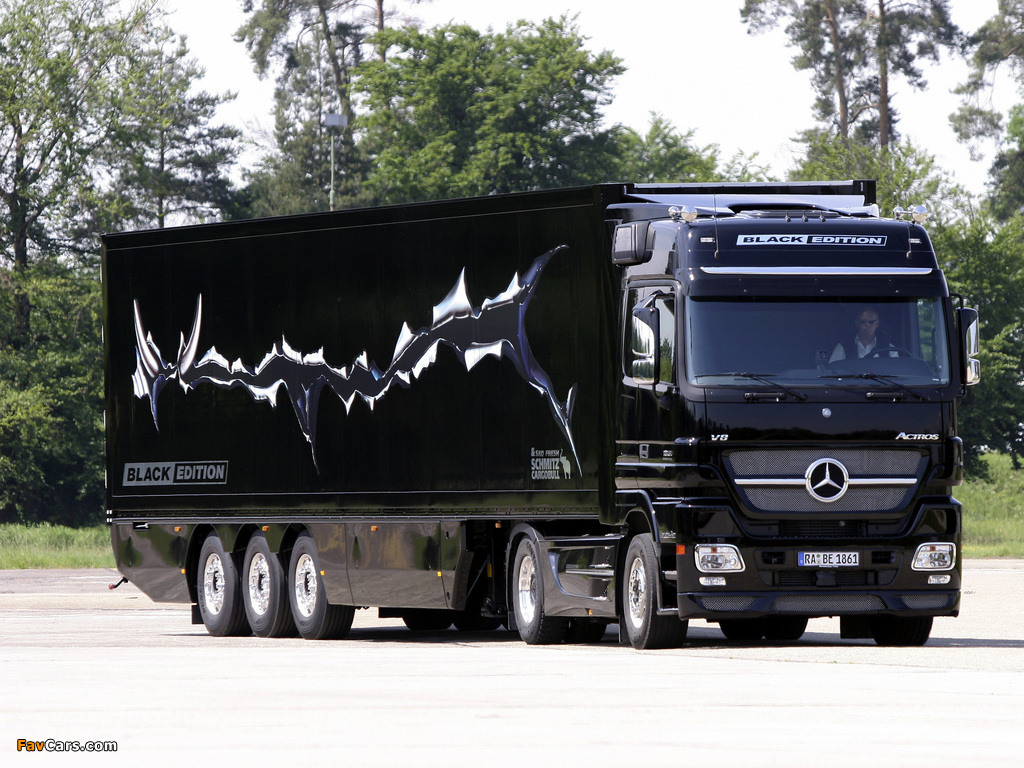 Pictures of Mercedes-Benz Actros 1861 LS Black Edition (MP2) 2004 (1024 x 768)