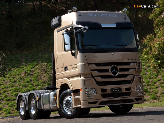 Pictures of Mercedes-Benz Actros 2546 (MP3) 2009 (640 x 480)