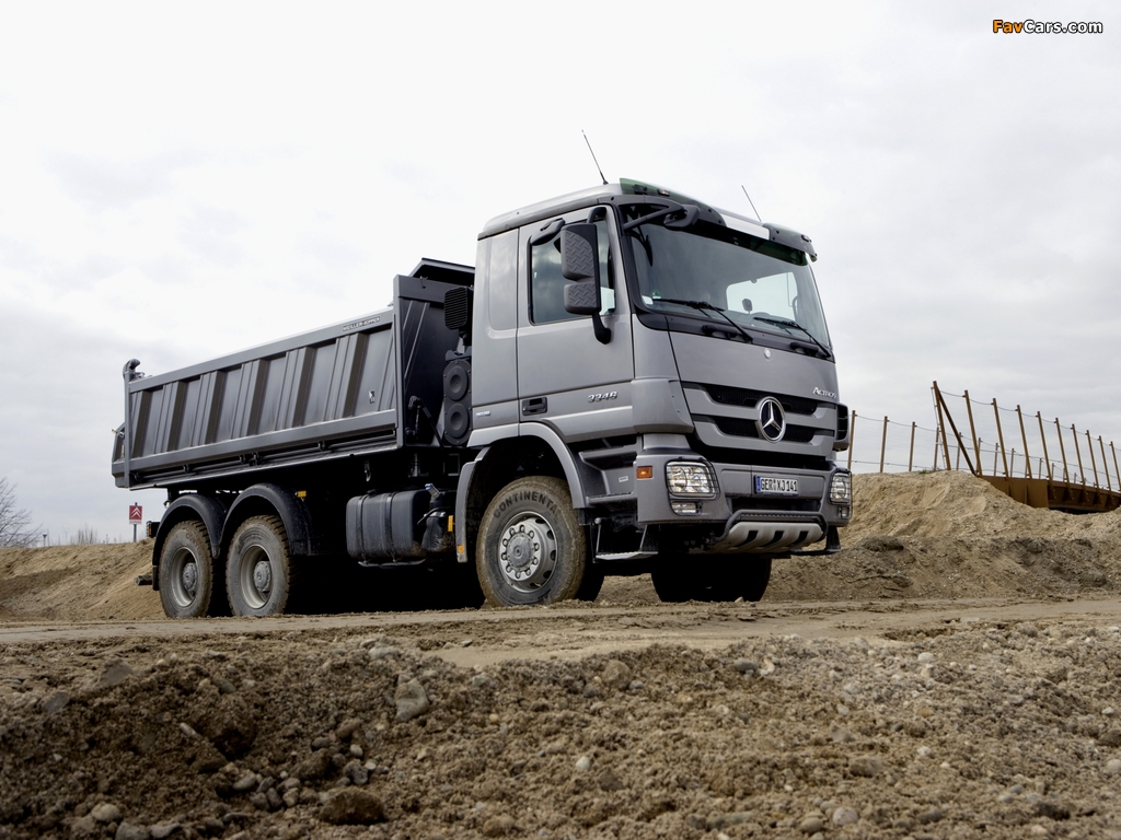 Pictures of Mercedes-Benz Actros 3346 (MP3) 2009–11 (1024 x 768)