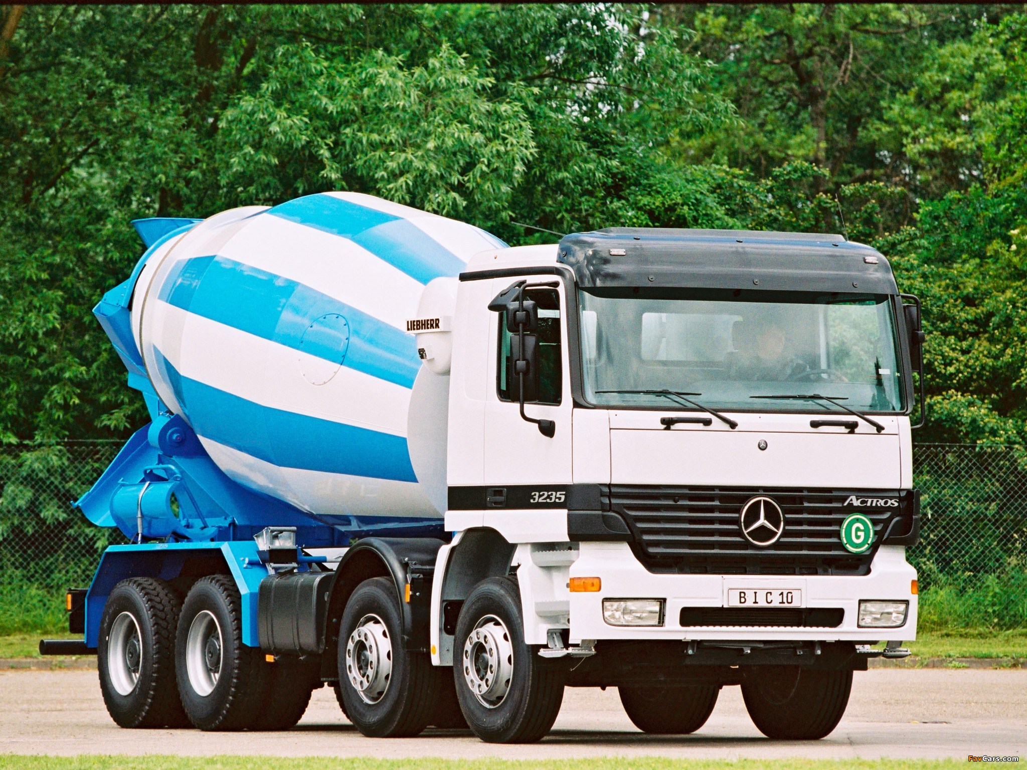 Mercedes-Benz Actros 3235 Mixer (MP1) 1997–2002 wallpapers (2048 x 1536)