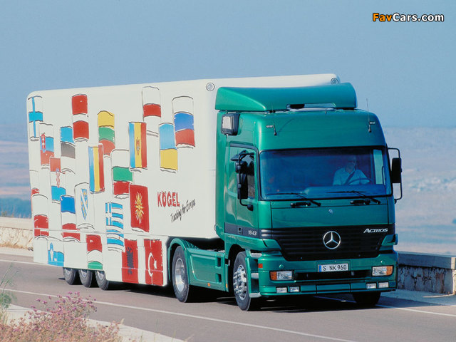 Mercedes-Benz Actros 1843 (MP1) 1997–2002 wallpapers (640 x 480)