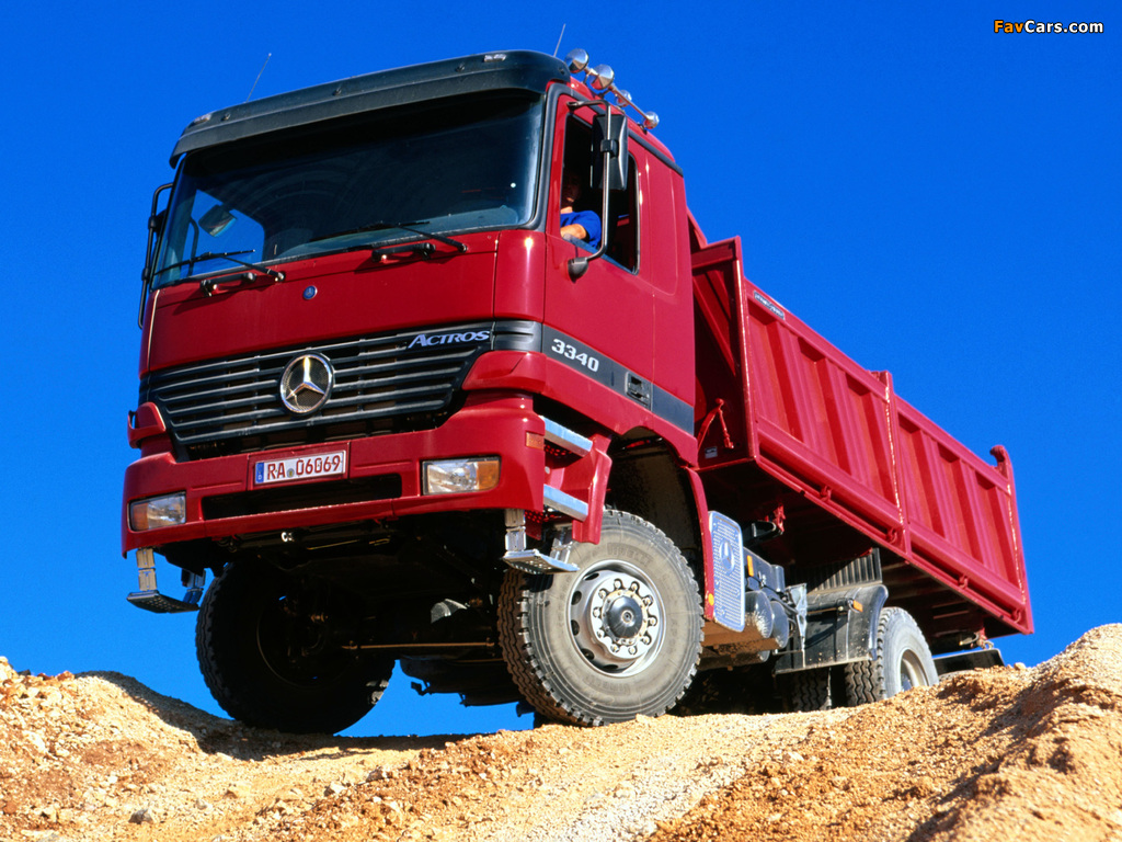 Mercedes-Benz Actros 3340 (MP1) 1997–2002 wallpapers (1024 x 768)