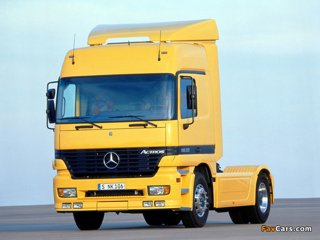 Mercedes-Benz Actros 1835 (MP1) 1997–2002 wallpapers (640 x 480)