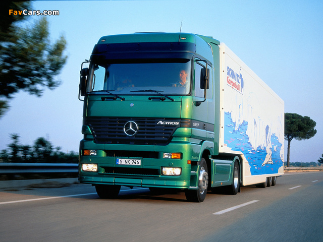 Mercedes-Benz Actros 1857 (MP1) 1997–2002 wallpapers (640 x 480)