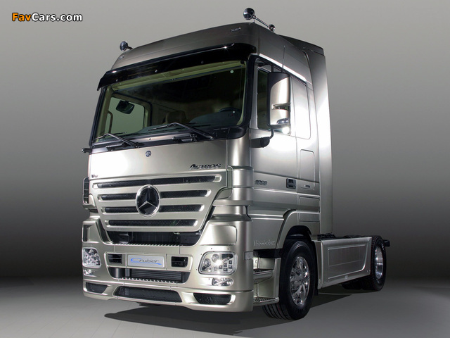 Mercedes-Benz Actros 1860 LS Cruiser Concept (MP2) 2005 wallpapers (640 x 480)