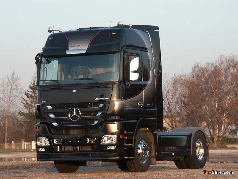 Mercedes-Benz Actros 1855 V8 Star Edition (MP3) 2010 wallpapers (800 x 600)