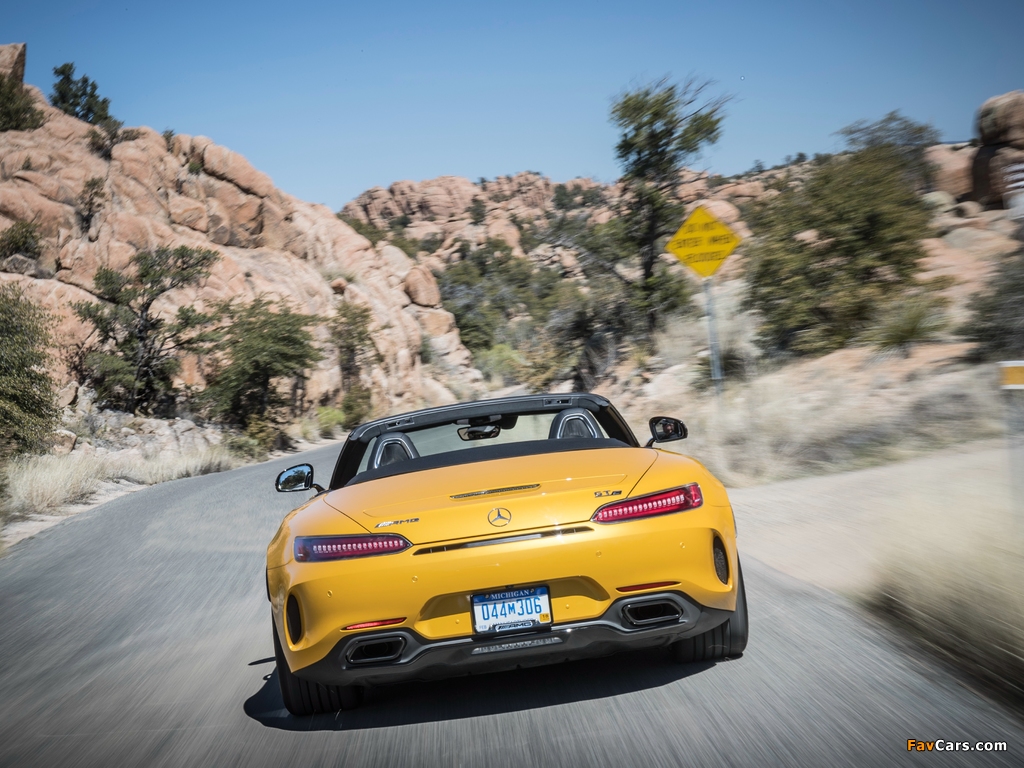 Images of Mercedes-AMG GT C Roadster (R190) 2016 (1024 x 768)