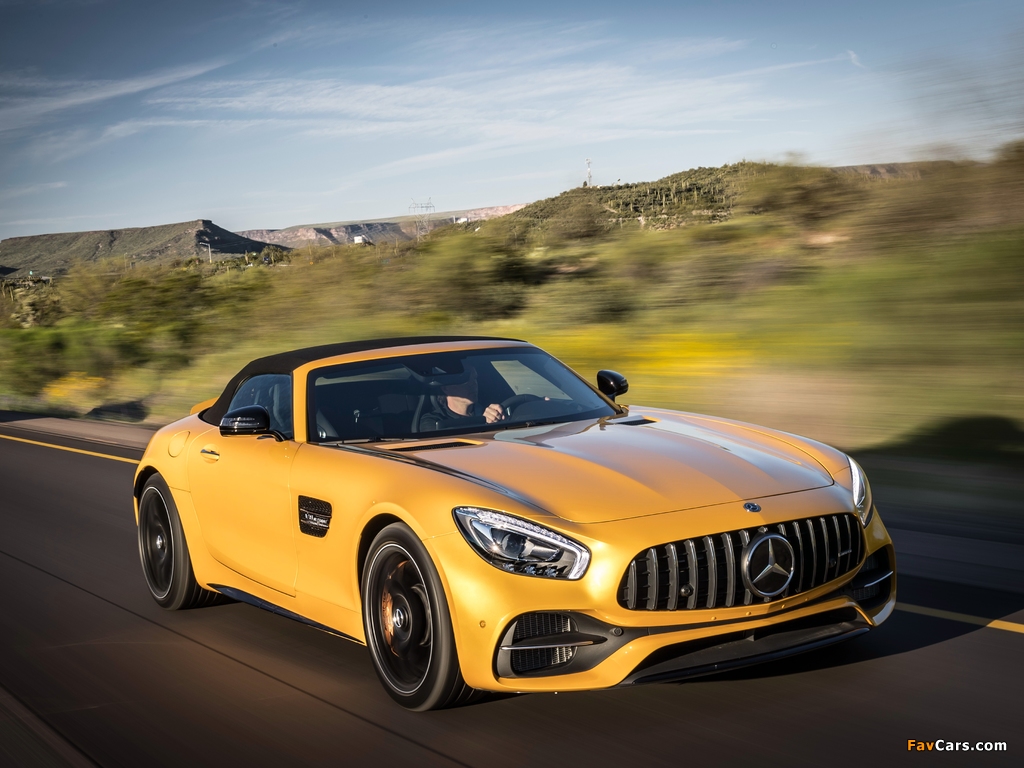 Mercedes-AMG GT C Roadster (R190) 2016 wallpapers (1024 x 768)