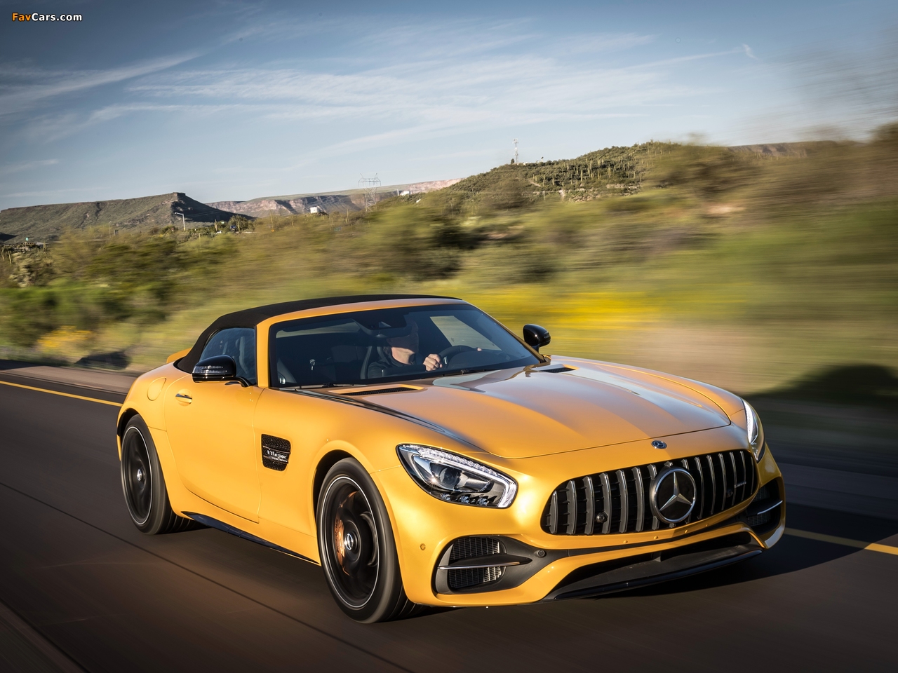 Mercedes-AMG GT C Roadster (R190) 2016 wallpapers (1280 x 960)