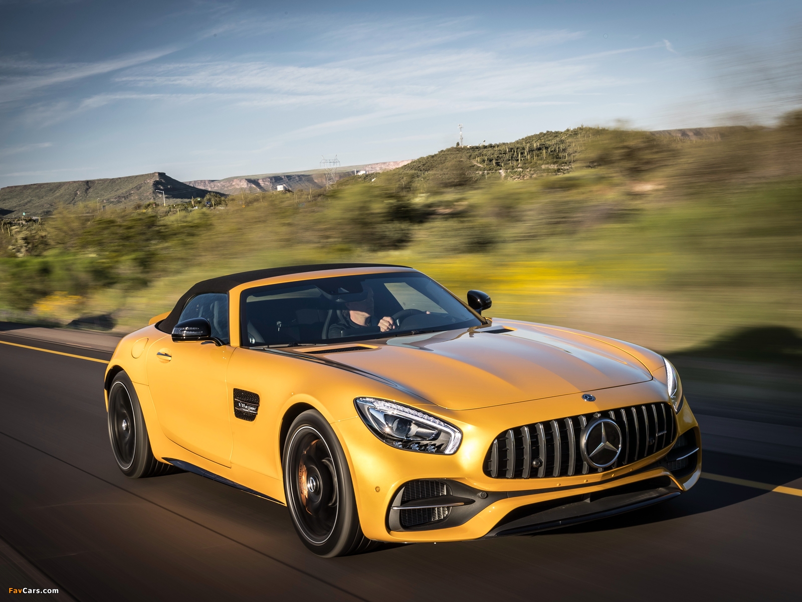 Mercedes-AMG GT C Roadster (R190) 2016 wallpapers (1600 x 1200)