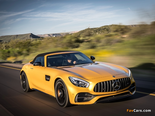 Mercedes-AMG GT C Roadster (R190) 2016 wallpapers (640 x 480)