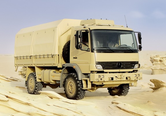 Mercedes-Benz Atego 1328 4x4 Military Truck 2005–13 photos