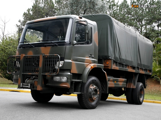 Mercedes-Benz Atego 1725 4x4 Military Truck 2005–11 pictures (640 x 480)