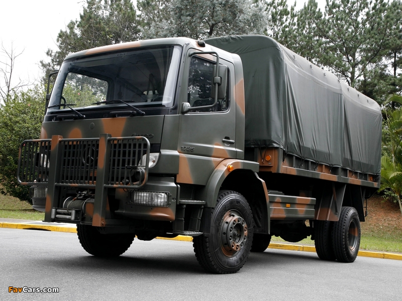 Mercedes-Benz Atego 1725 4x4 Military Truck 2005–11 pictures (800 x 600)