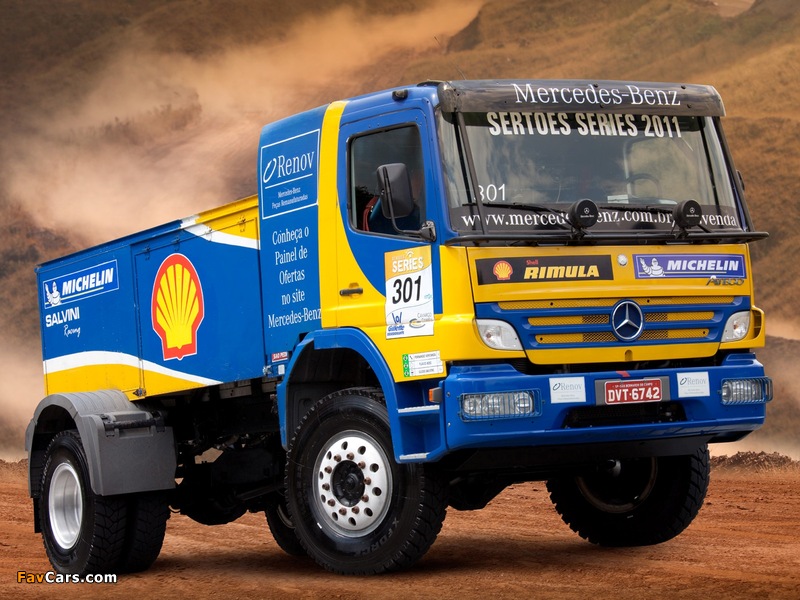 Mercedes-Benz Atego 1725 Rally Truck 2006 wallpapers (800 x 600)