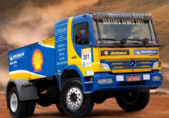 Mercedes-Benz Atego 1725 Rally Truck 2006 wallpapers