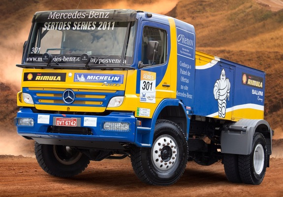 Photos of Mercedes-Benz Atego 1725 Rally Truck 2006