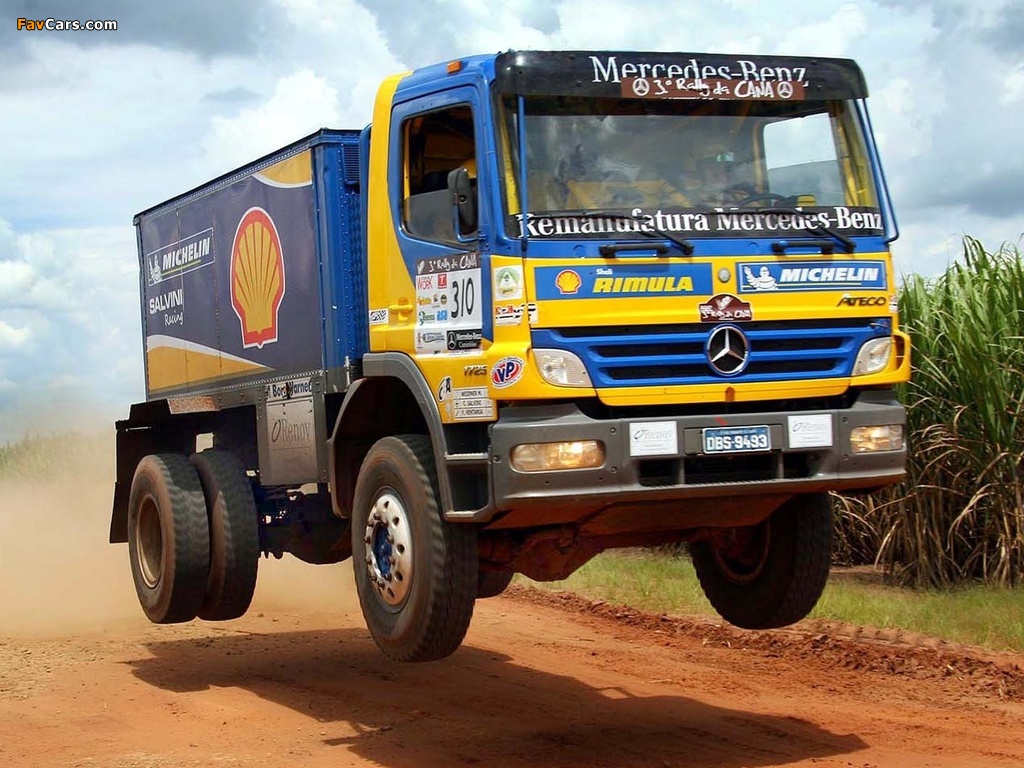 Pictures of Mercedes-Benz Atego 1725 Rally Truck 2006 (1024 x 768)