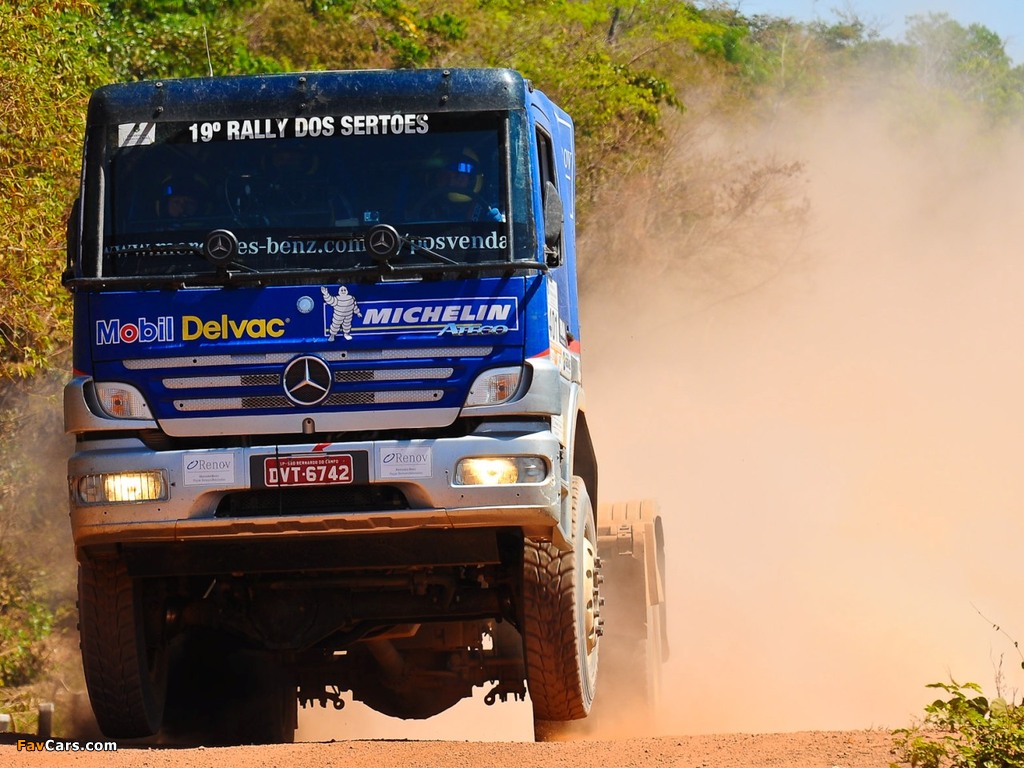 Mercedes-Benz Atego 1725 Rally Truck 2006 wallpapers (1024 x 768)