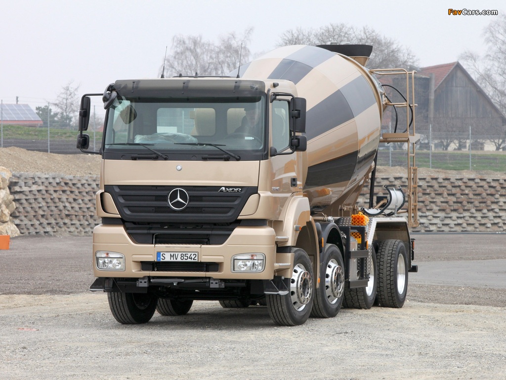 Mercedes-Benz Axor 3240 Mixer 2005–10 images (1024 x 768)