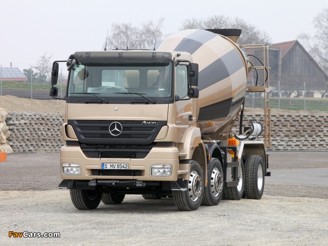 Mercedes-Benz Axor 3240 Mixer 2005–10 images (640 x 480)