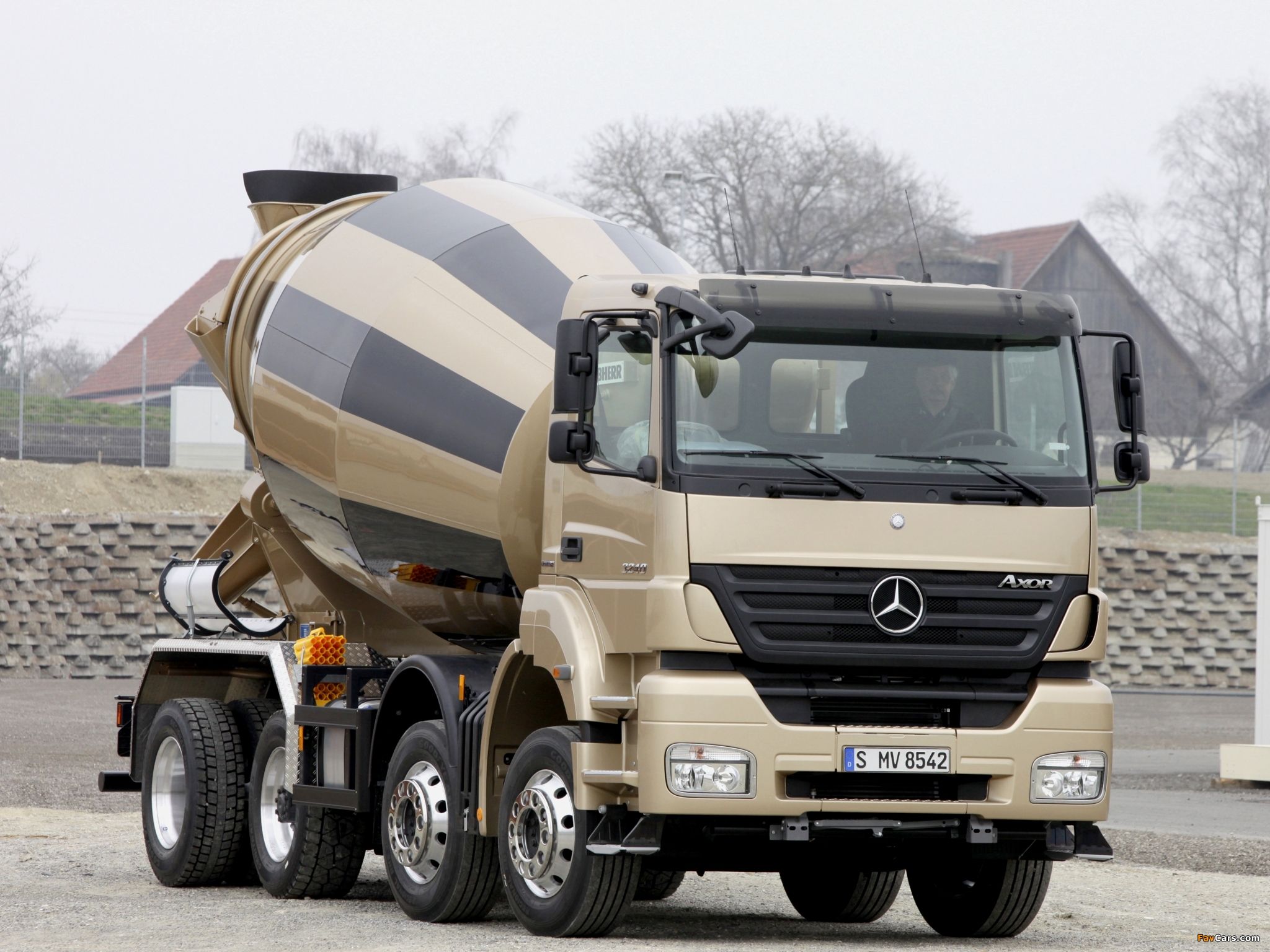 Mercedes-Benz Axor 3240 Mixer 2005–10 photos (2048 x 1536)