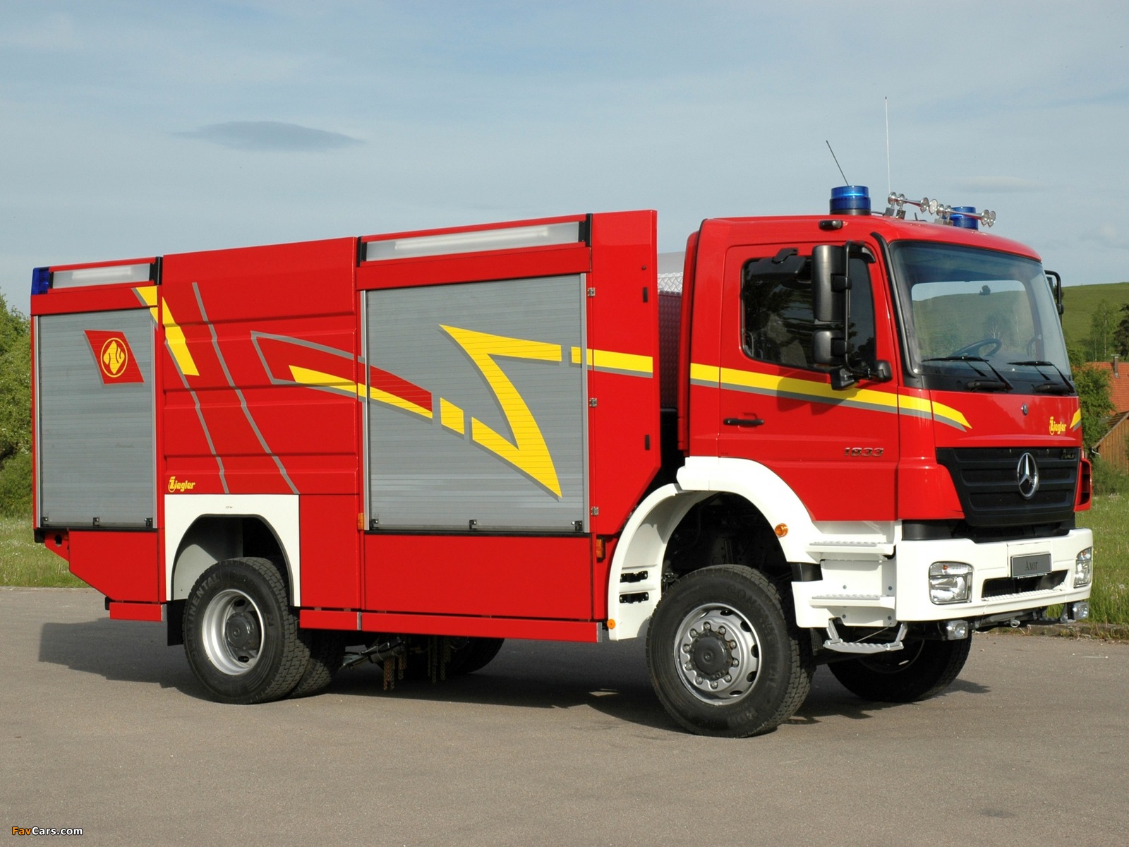 Mercedes-Benz Axor 1833 Feuerwehr by Ziegler 2005–10 photos (1600 x 1200)