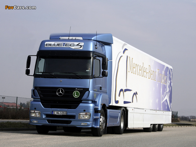 Mercedes-Benz Axor 1843 BlueTec 5 2005–10 pictures (640 x 480)