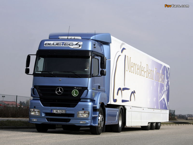 Mercedes-Benz Axor 1843 BlueTec 5 2005–10 pictures (800 x 600)