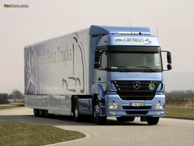 Mercedes-Benz Axor 1843 BlueTec 5 2005–10 wallpapers (800 x 600)