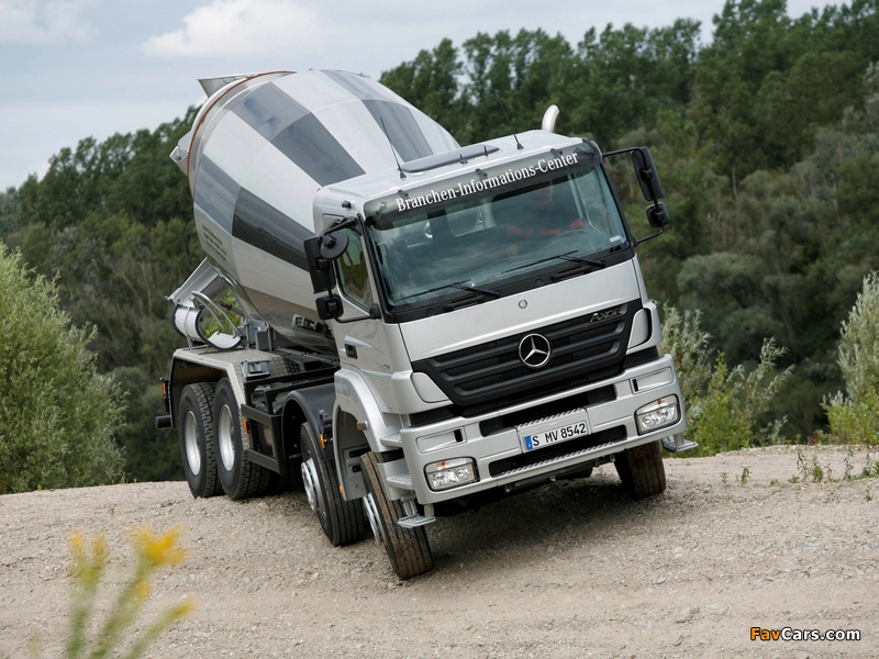 Mercedes-Benz Axor 3240 Mixer 2005–10 wallpapers (800 x 600)