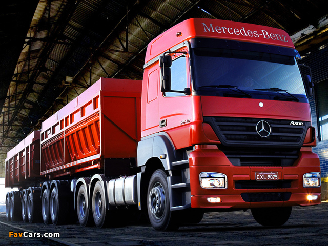 Mercedes-Benz Axor 2640 2005–10 wallpapers (640 x 480)