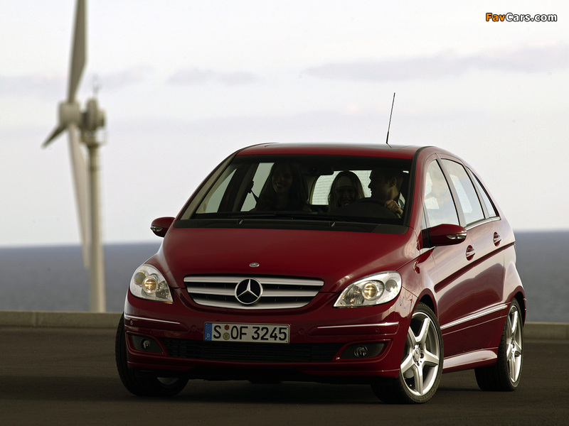 Mercedes-Benz B 200 Turbo (W245) 2005–08 images (800 x 600)