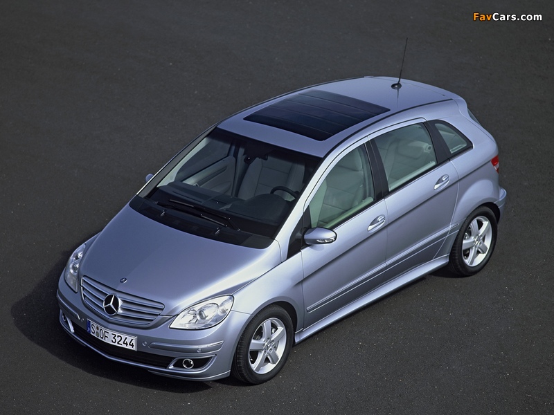 Mercedes-Benz B 200 CDI (W245) 2005–08 images (800 x 600)