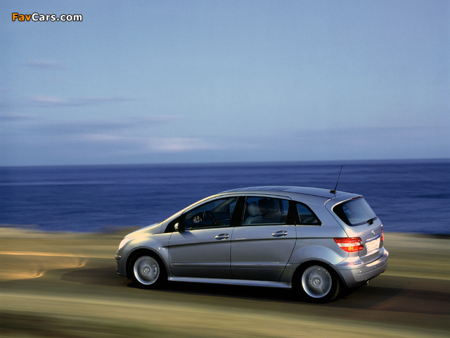 Mercedes-Benz B 200 CDI (W245) 2005–08 photos (640 x 480)