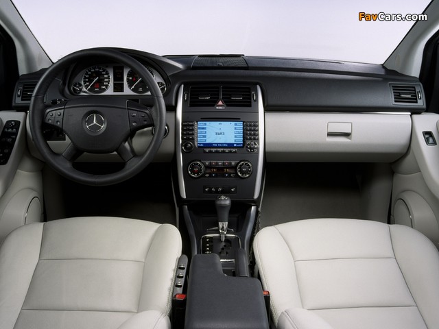 Mercedes-Benz B 200 Turbo (W245) 2005–08 wallpapers (640 x 480)