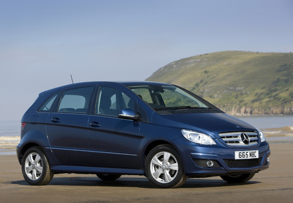 Mercedes-Benz B-Klasse UK-spec (W245) 2008–11 images