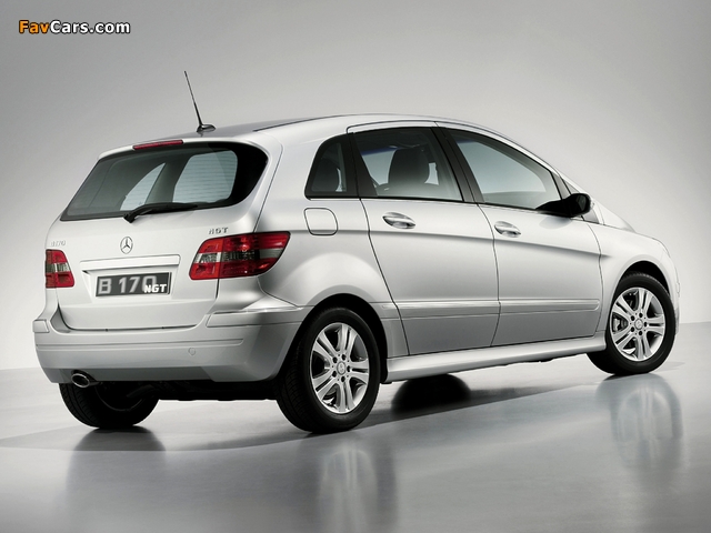 Mercedes-Benz B 170 NGT (W245) 2008–11 images (640 x 480)