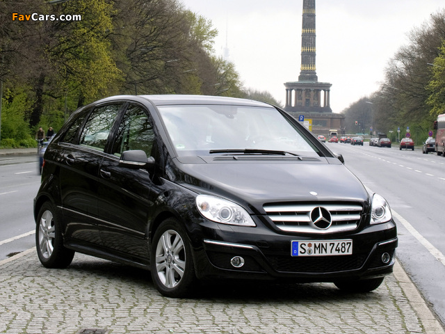 Mercedes-Benz B 200 CDI (W245) 2008–11 photos (640 x 480)