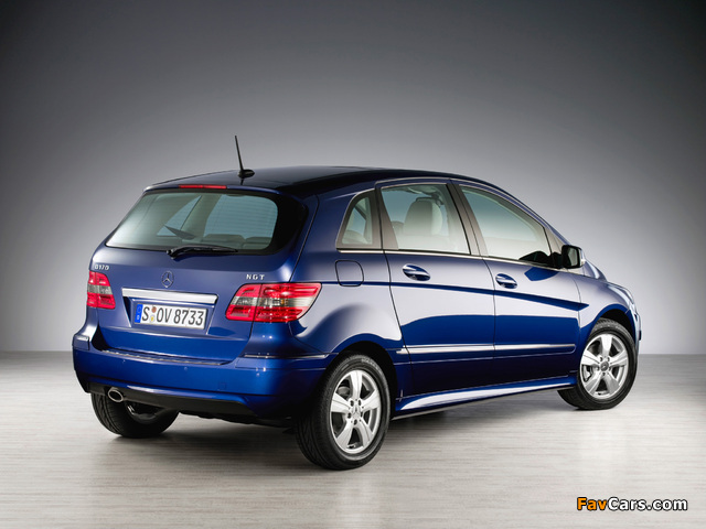 Mercedes-Benz B 170 NGT (W245) 2008–11 photos (640 x 480)