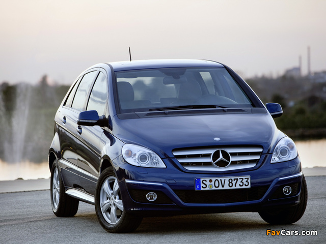 Mercedes-Benz B 170 NGT (W245) 2008–11 pictures (640 x 480)