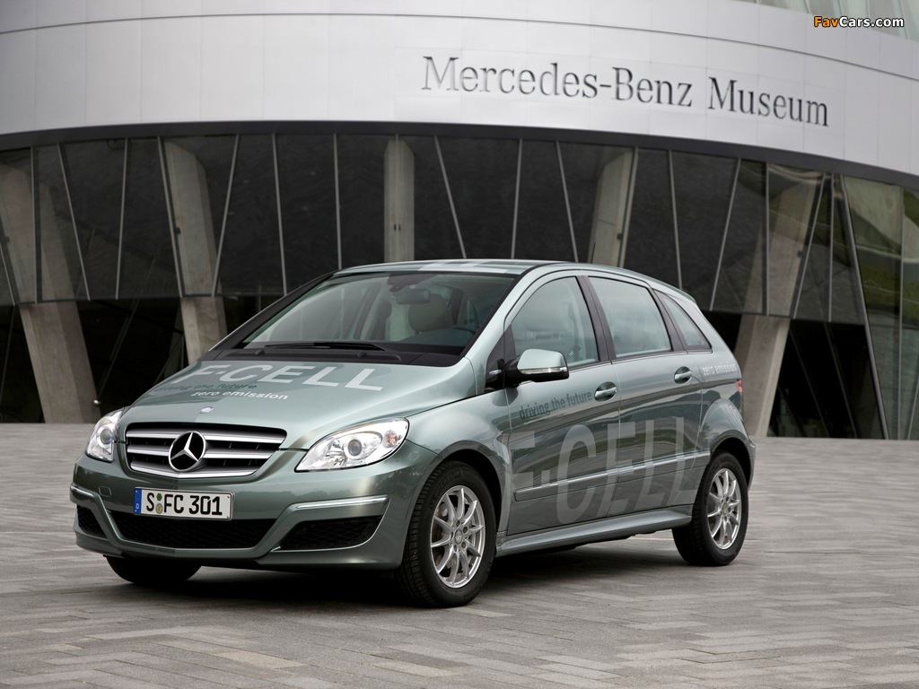 Mercedes-Benz B-Klasse F-Cell (W245) 2010–11 wallpapers (1024 x 768)