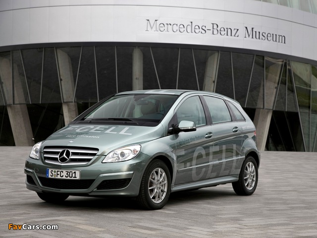 Mercedes-Benz B-Klasse F-Cell (W245) 2010–11 wallpapers (640 x 480)