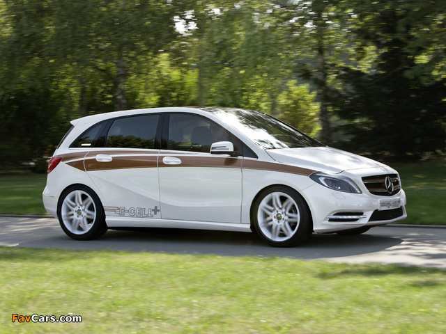 Mercedes-Benz B-Klasse E-CELL Plus Concept (W246) 2011 photos (640 x 480)