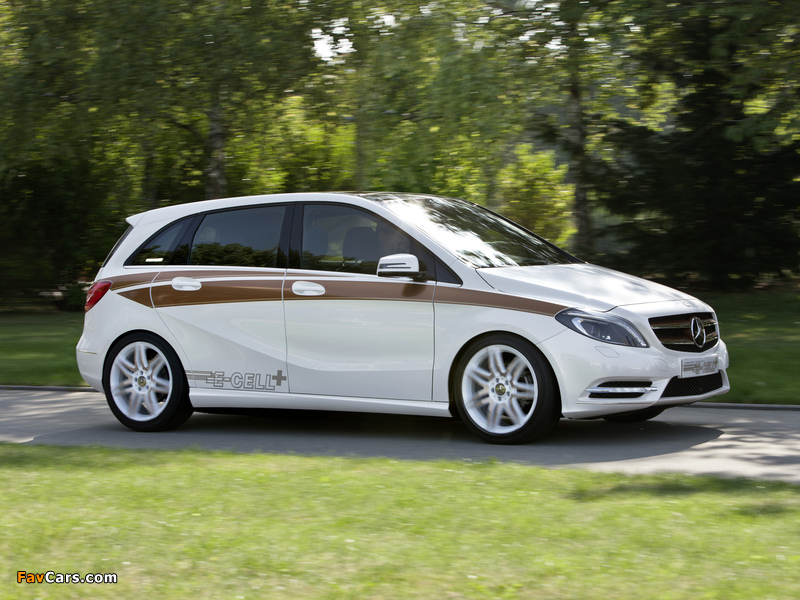 Mercedes-Benz B-Klasse E-CELL Plus Concept (W246) 2011 photos (800 x 600)