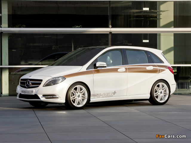 Mercedes-Benz B-Klasse E-CELL Plus Concept (W246) 2011 photos (640 x 480)