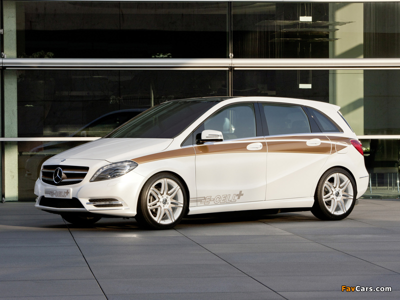 Mercedes-Benz B-Klasse E-CELL Plus Concept (W246) 2011 photos (800 x 600)