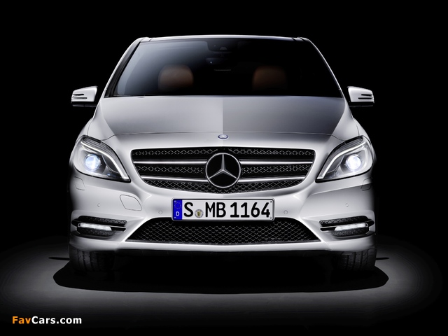 Mercedes-Benz B 200 CDI BlueEfficiency (W246) 2011 wallpapers (640 x 480)