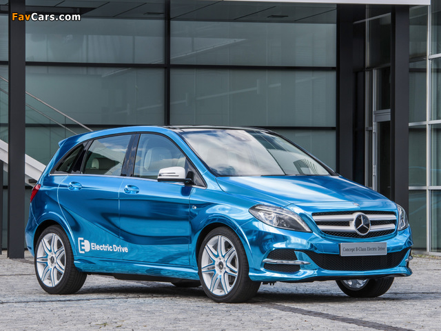 Mercedes-Benz B-Klasse Electric Drive Concept (W246) 2012 images (640 x 480)